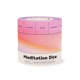 "Meditation Dice: 6 Dice by Thousands of Possible Combinations" by Franzen, Alex 20 9781797233512
