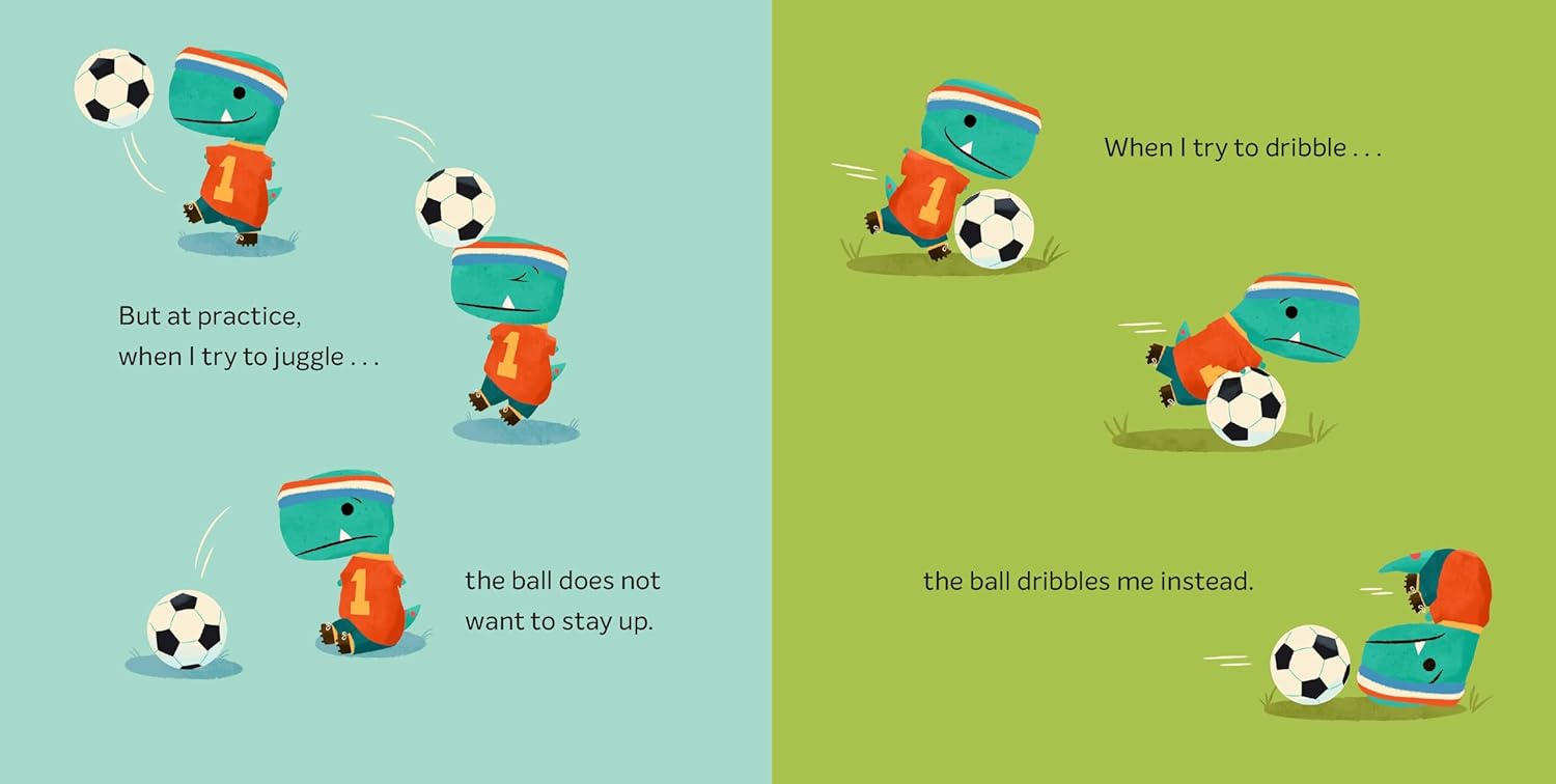 Tiny T. Rex Tries Soccer by Stutzman. Jonathan; Fleck. Jay 20 9781797233857_2