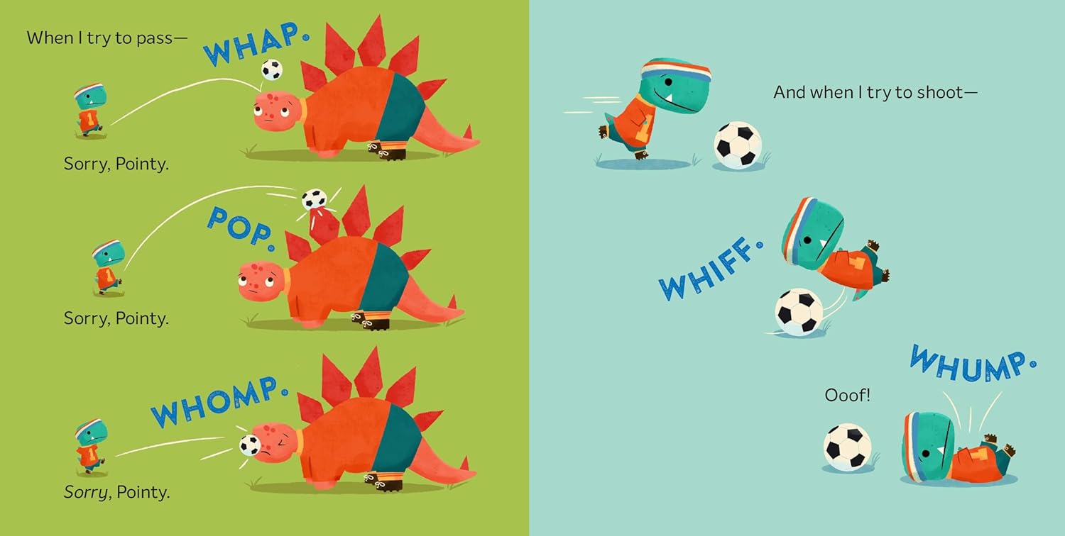 Tiny T. Rex Tries Soccer by Stutzman. Jonathan; Fleck. Jay 20 9781797233857_3