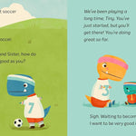Tiny T. Rex Tries Soccer by Stutzman. Jonathan; Fleck. Jay 20 9781797233857_6