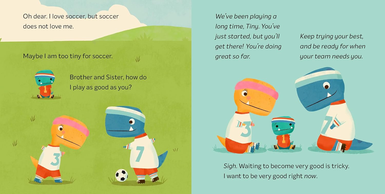 Tiny T. Rex Tries Soccer by Stutzman. Jonathan; Fleck. Jay 20 9781797233857_6
