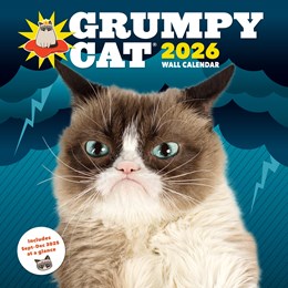 2026 Grumpy Cat Wall Calendar - Grumpy Cat 9781797235363