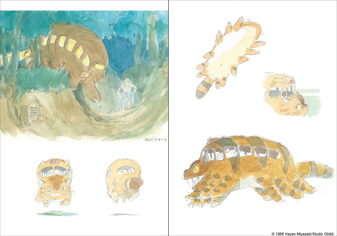 Studio Ghibli My Neighbor Totoro Let's Ride The Cat Bus Journal 9781797235431_4