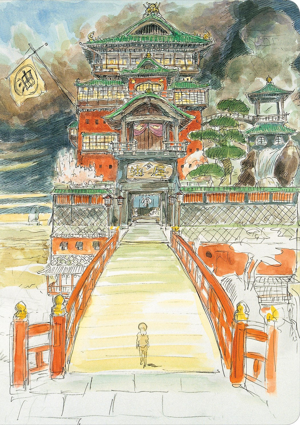 Studio Ghibli Spirited Away Journal (The Bathhouse) 50 9781797235486