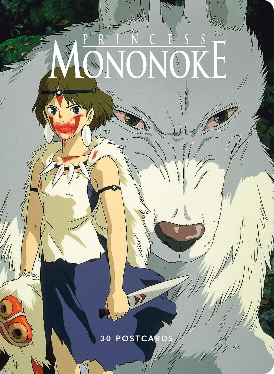 Studio Ghibli Princess Mononoke: 30 Postcards 50 9781797235516