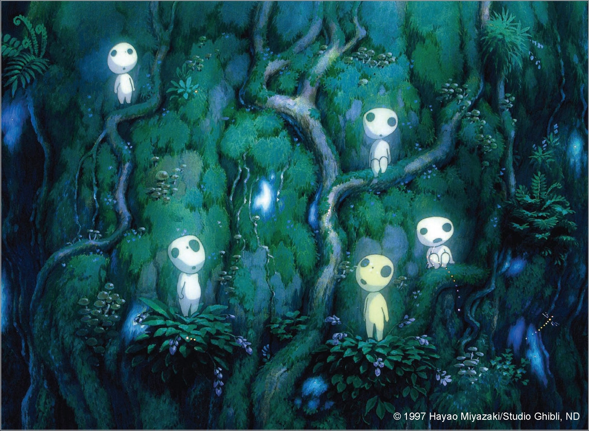 Studio Ghibli Princess Mononoke: 30 Postcards 50 9781797235516_1
