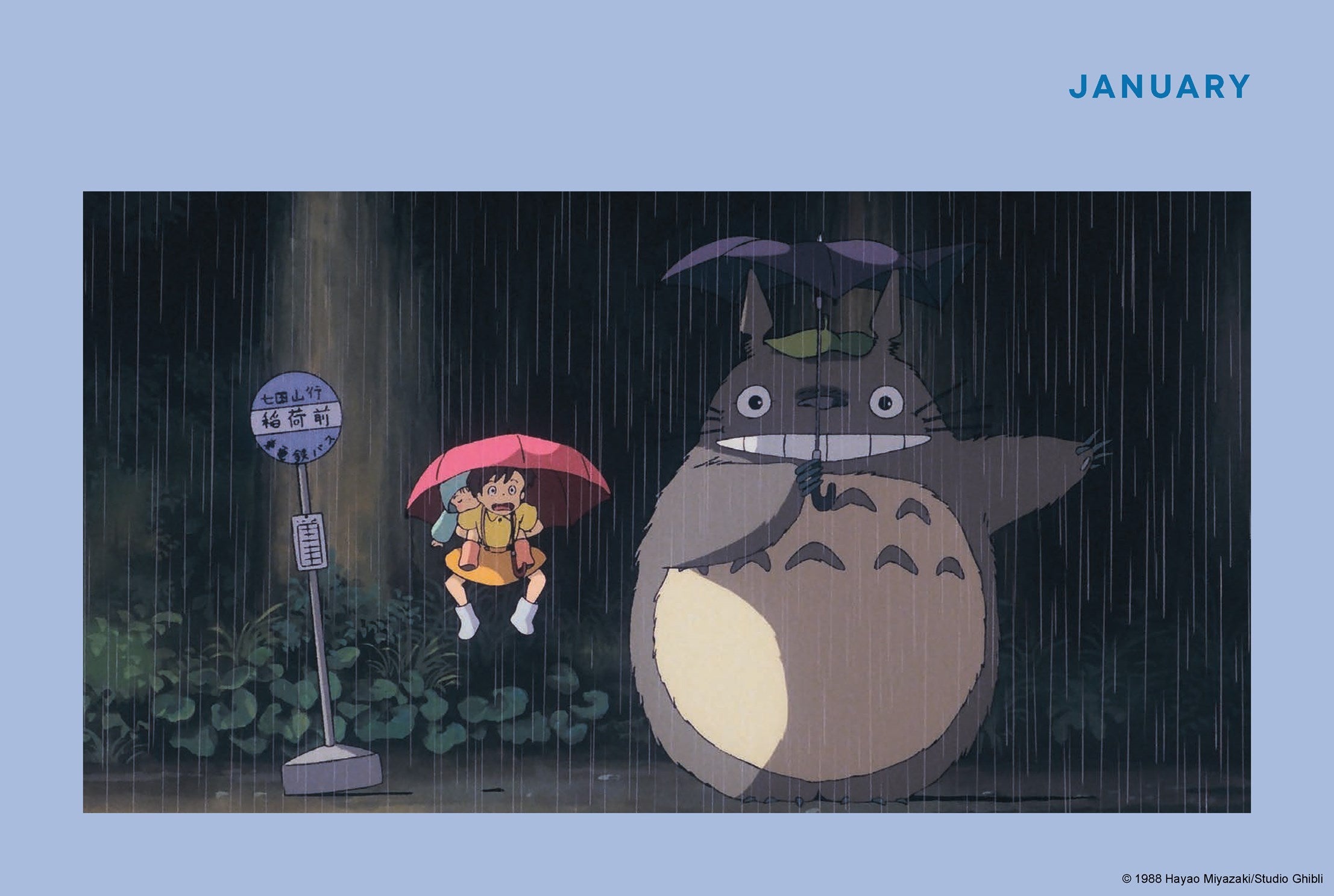 Studio Ghibli My Neighbor Totoro 2027 12-Month Weekly Planner 20 9781797235523_2