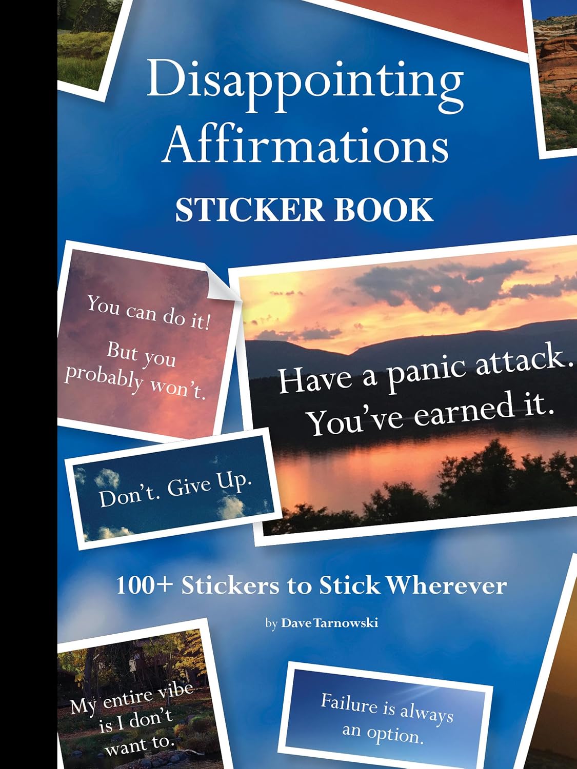 Disappointing Affirmations Sticker Book by Tarnowski. Dave 9781797235721