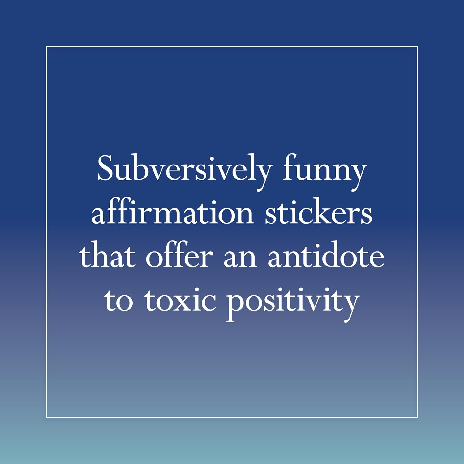 Disappointing Affirmations Sticker Book by Tarnowski. Dave 9781797235721_1