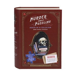 Murder Most Puzzling: Death Of A Collector 500 Piece Jigsaw Puzzle - Von 20 9781797235783