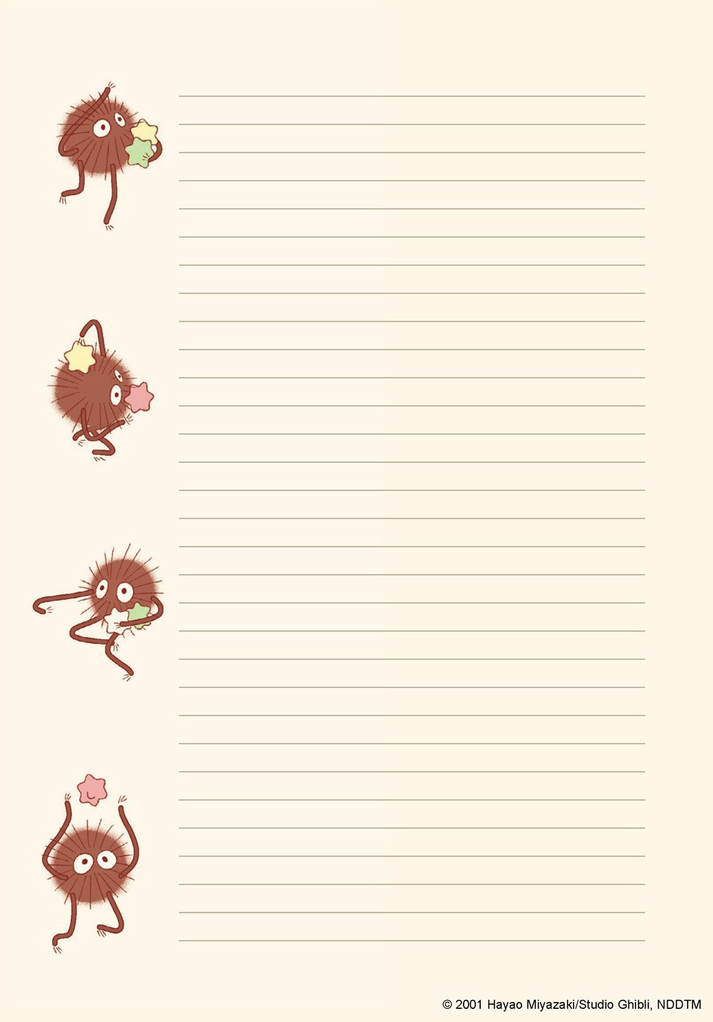 Studio Ghibli Spirited Away Stationery Set 50 9781797235790_4