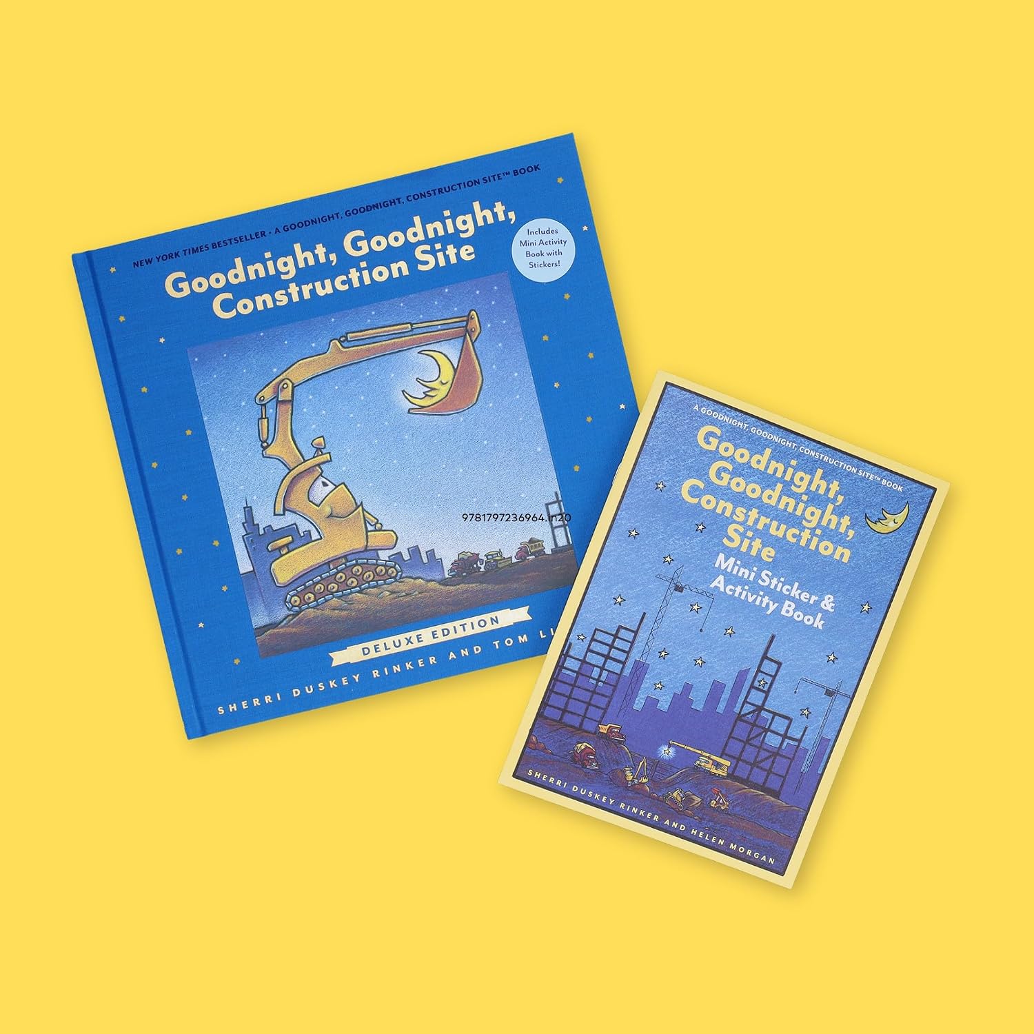 Goodnight, Goodnight Construction Site Deluxe Edition by Rinker. Sherri Duskey 20 9781797236964_3
