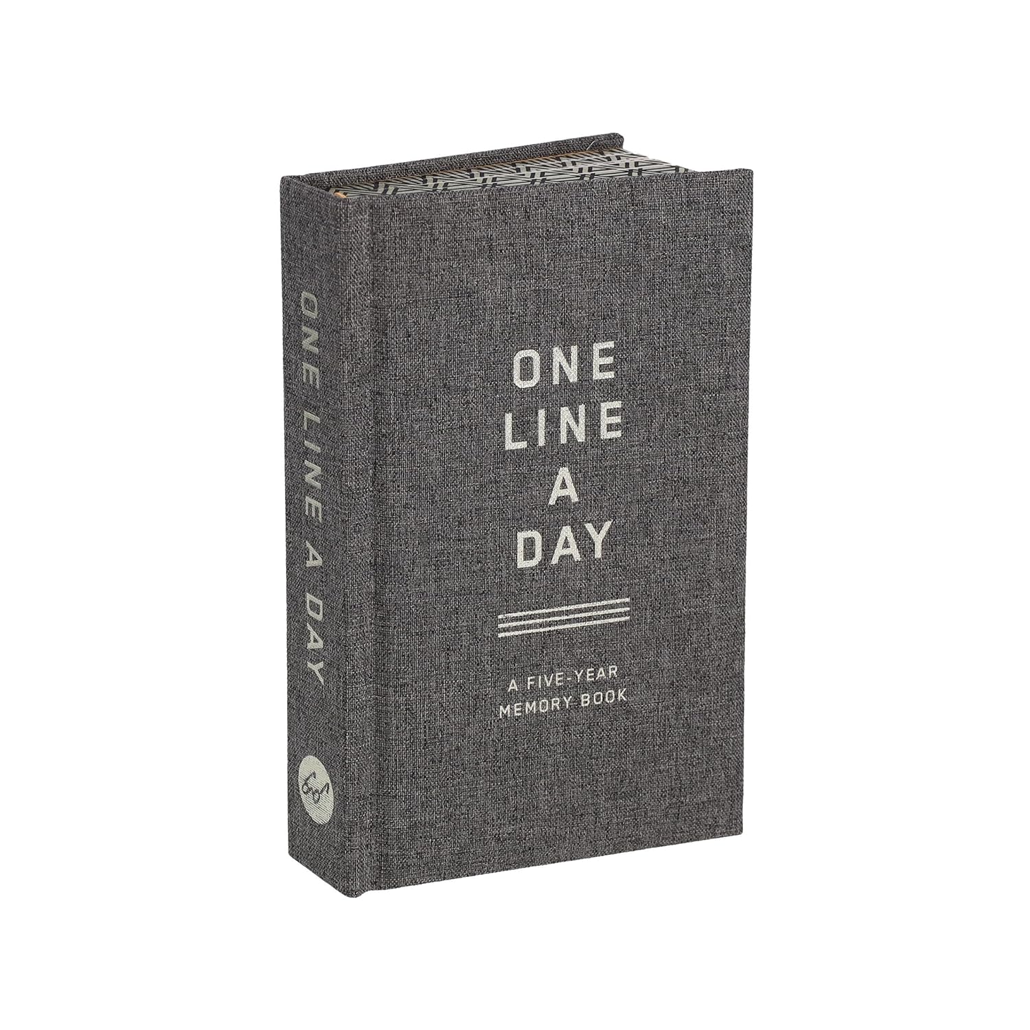 Charcoal Canvas One Line A Day: A Five-Year Memory Book by Chronicle Books 20 9781797237367