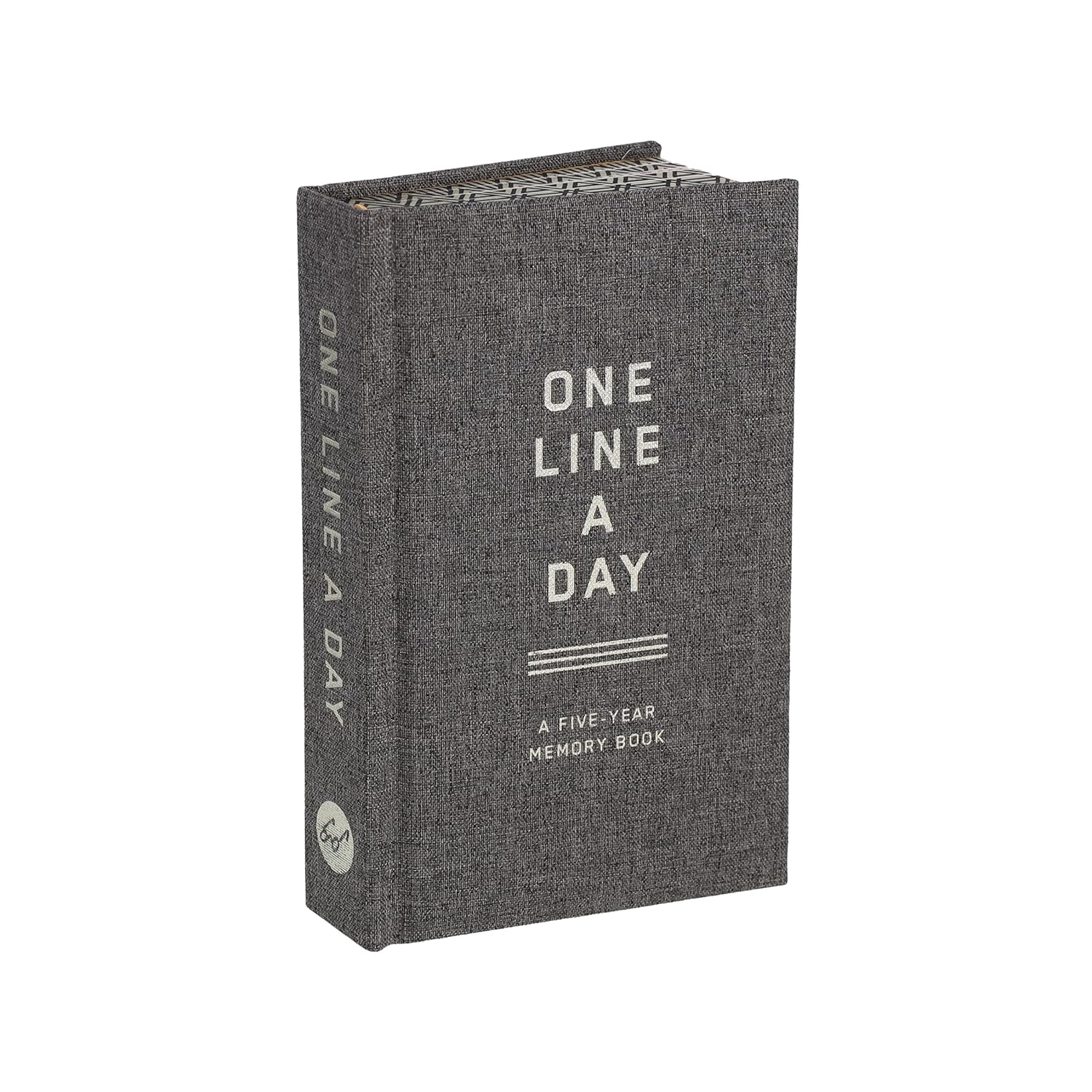 Charcoal Canvas One Line A Day: A Five-Year Memory Book by Chronicle Books 20 9781797237367_4