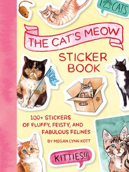The Cat's Meow Sticker Book: 100+ Stickers by Kott. Megan Lynn 20 9781797238142_cb467d12-78a0-4b50-8f39-b93cc42a2775