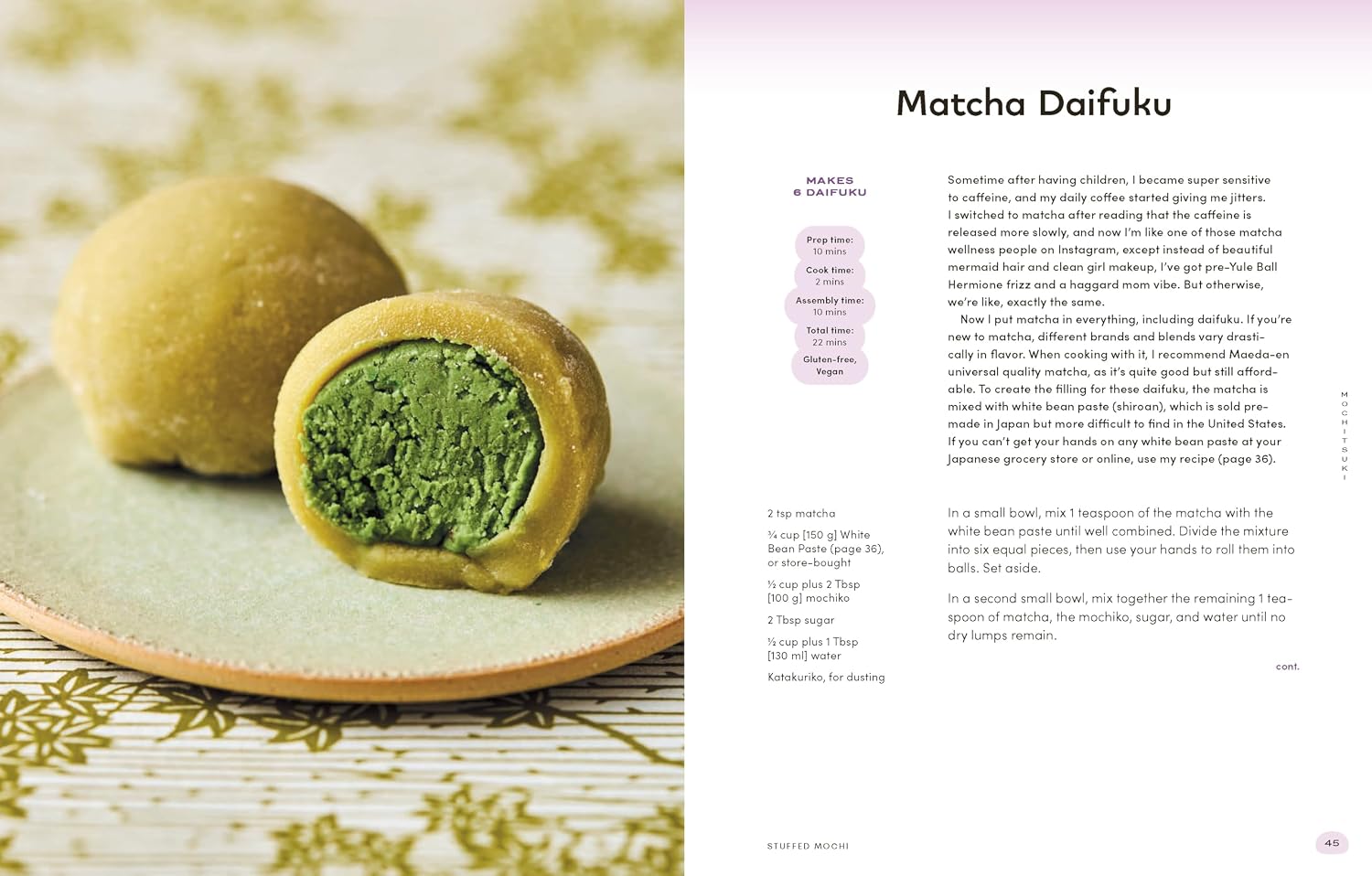 Mochitsuki: 60 Sweet and Savory Mochi Recipes by Morita. Kristen 20 9781797238234_5