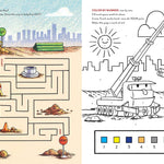 Goodnight, Goodnight, Construction Site Sticker & Activity Book by Rinker. Sherr 20 9781797238586_2