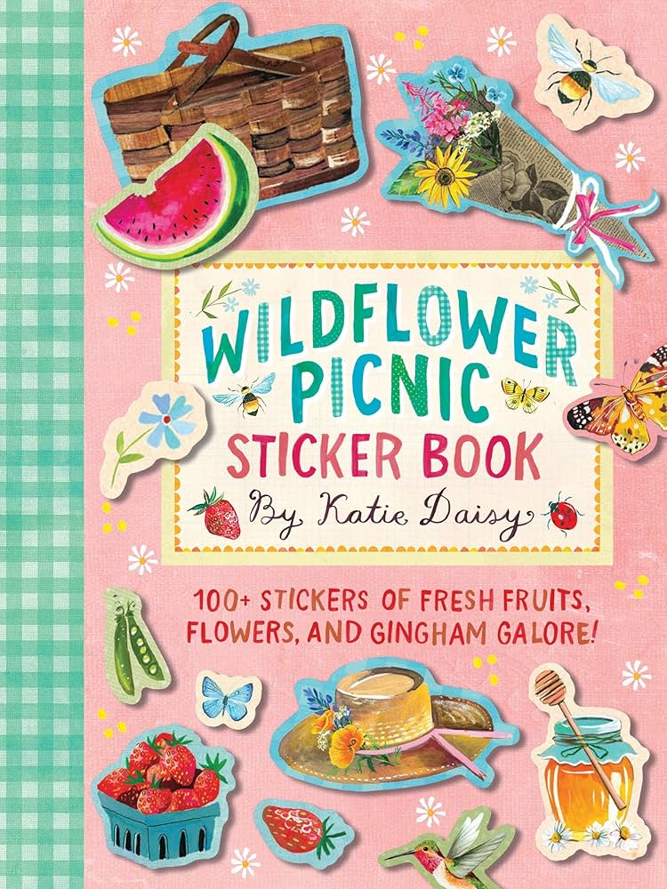Wildflower Picinic Sticker Book by Daisy. Katie 20 9781797238906
