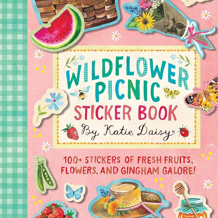 Wildflower Picinic Sticker Book by Daisy. Katie 20 9781797238906