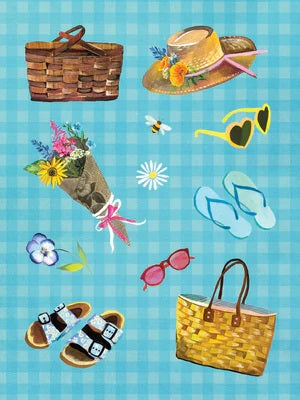 Wildflower Picinic Sticker Book by Daisy. Katie 20 9781797238906_1
