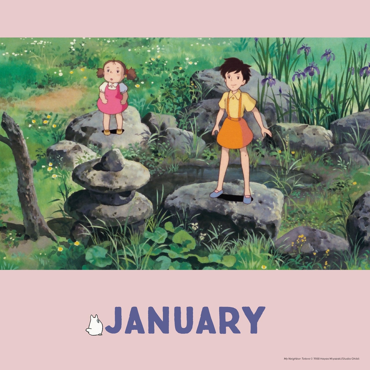 Studio Ghibli My Neighbor Totoro 2027 Wall Calendar 20 9781797240077_1