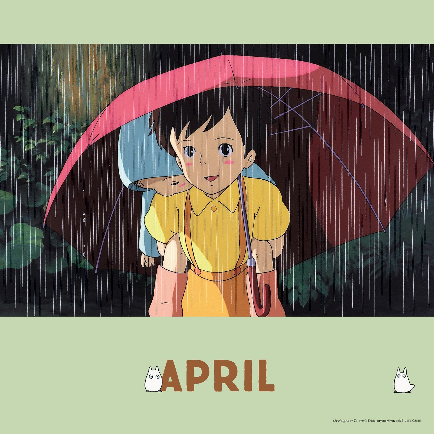 Studio Ghibli My Neighbor Totoro 2027 Wall Calendar 20 9781797240077_4