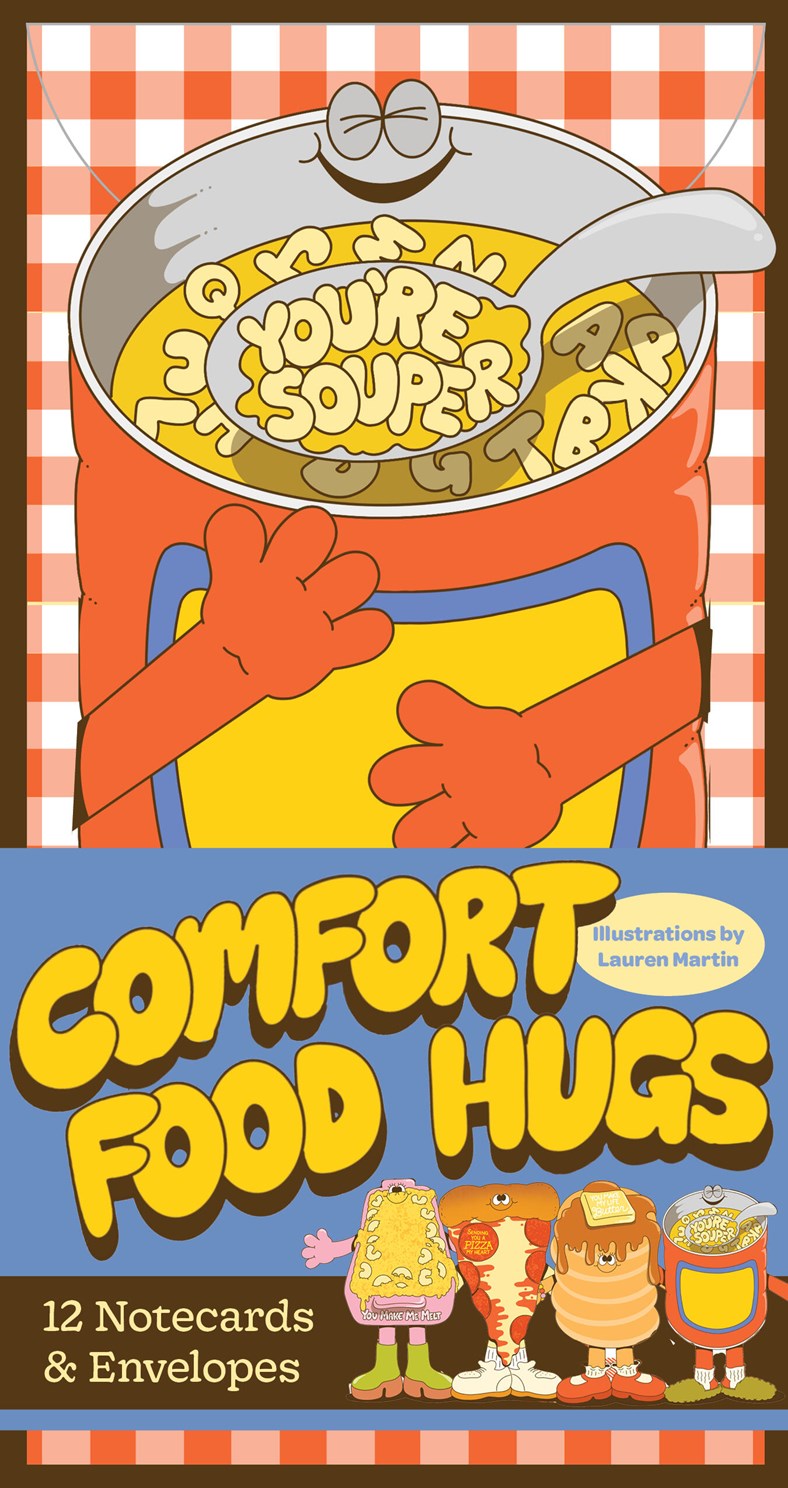 Comfor Food Hugs Notecards: 12 Notecards & Envelopes from Chronicle Books 50 9781797241197