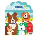 Dogs Coloring Book + Stickers by Petit Collage 20 9781797241548