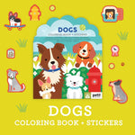 Dogs Coloring Book + Stickers by Petit Collage 20 9781797241548_3