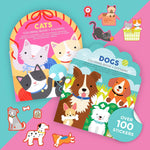 Dogs Coloring Book + Stickers by Petit Collage 20 9781797241548_4