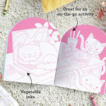 Cats Coloring Book + Stickers by Petit Collage 20 9781797241555_2