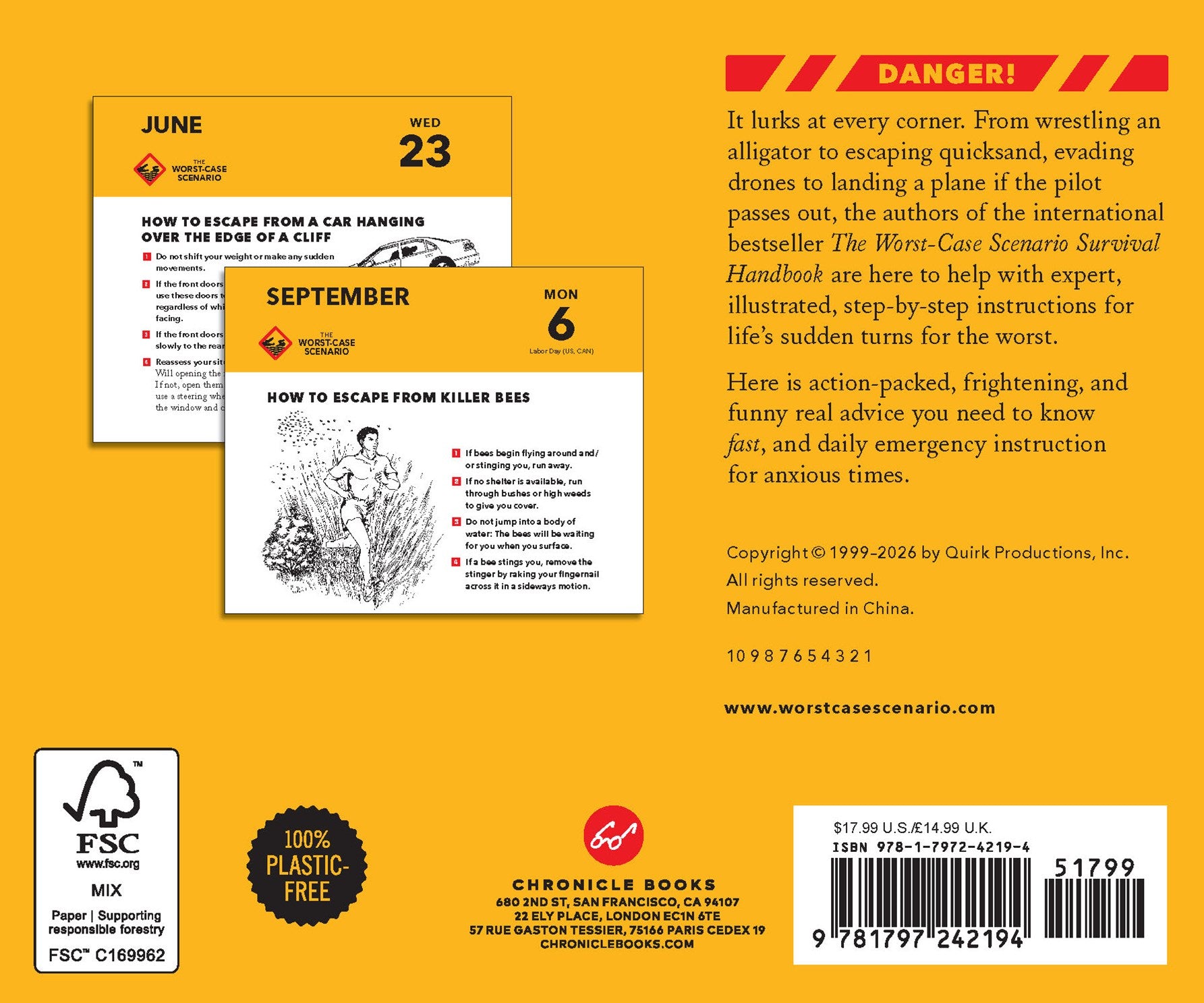 The Worst-Case Senario 2027 Daily Calendar: Expert Advice for Extreme Situations 20 9781797242194_2