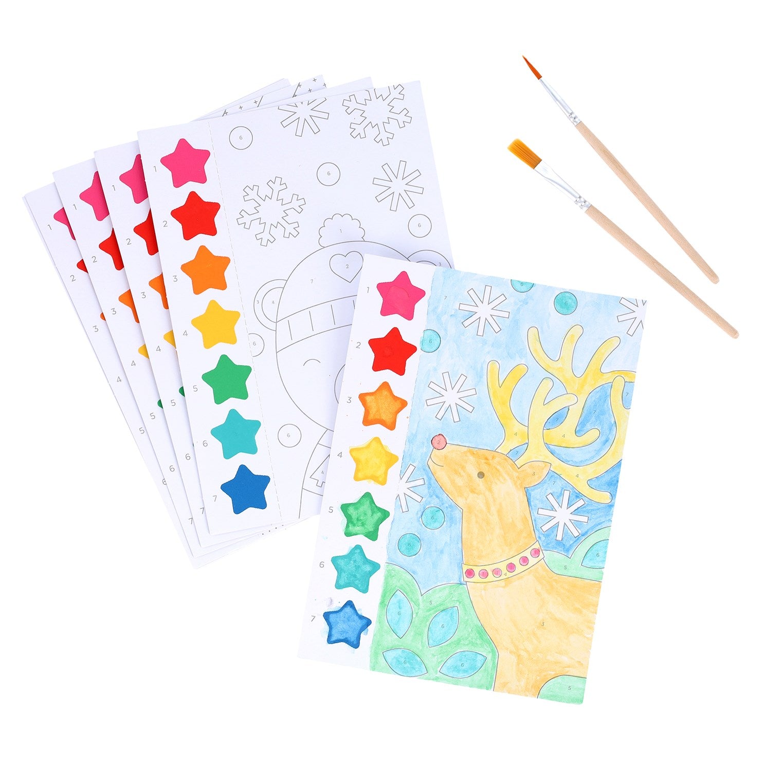 Paint by Number: Christrmas from Petit Collage 80 9781797246253_1