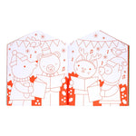 Christmas Coloring Book + Stickers from Petit Collage 20 9781797246260_2