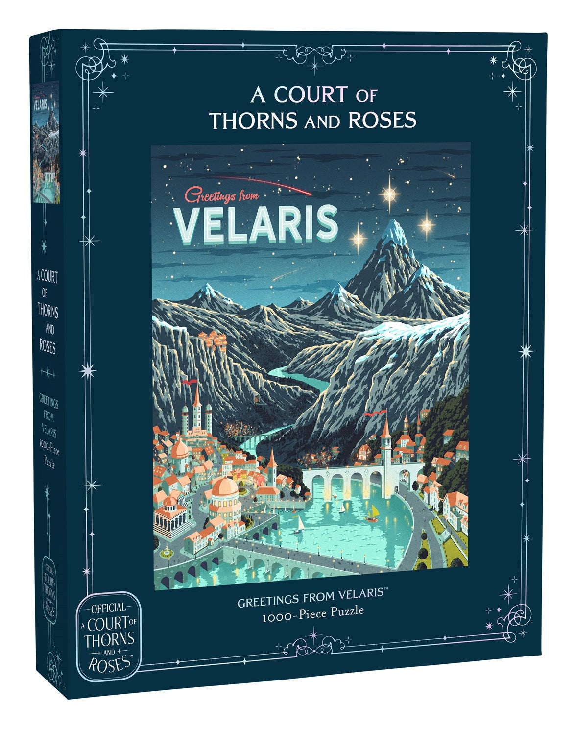 A Court of Thorns and Roses Official Greetings from V elaris 1000-Piece Jigsaw Puzzle 20 9781797249797