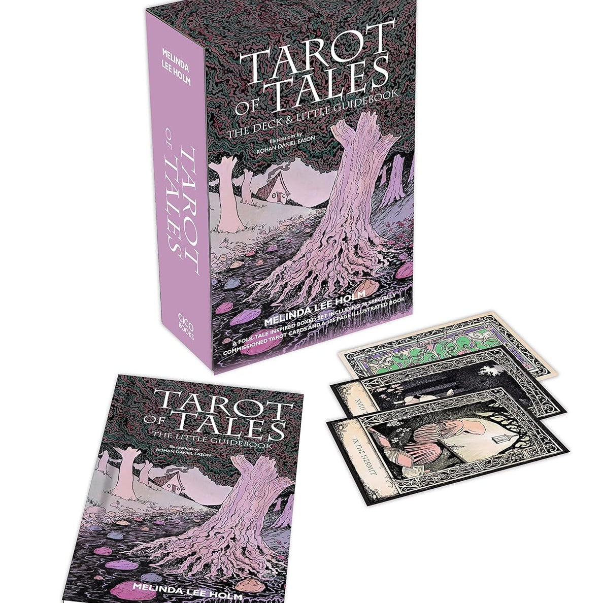 Tarot Of Tales: 78 Cards & Illustrated Book by Holm. Melinda Lee 20 9781800651999_7931150c-5292-44cb-8c7d-9c1e46a67655