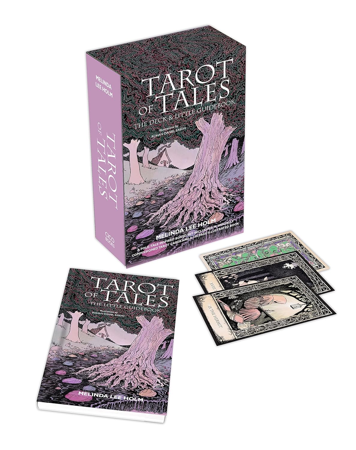 Tarot Of Tales: 78 Cards & Illustrated Book by Holm. Melinda Lee 20 9781800651999_7931150c-5292-44cb-8c7d-9c1e46a67655