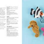 Mini Amigurumi Ocean: 26 Tiny Creatures To Crochet by Abbondio. Sarah 9781800920446_8