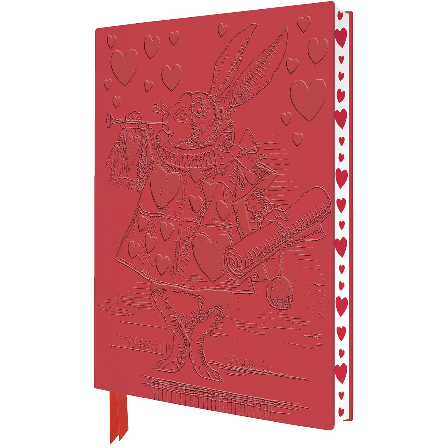 White Rabbit Artisan Art Notebook Journal - Flame Tree Studio 50 9781804172117