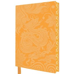 Yellow Bow Rooms Dragon Wallpaper Artisan Art Notebook (Flame Tree Journals) 50 9781804176573