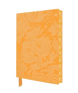 Yellow Bow Rooms Dragon Wallpaper Artisan Art Notebook (Flame Tree Journals) 50 9781804176573