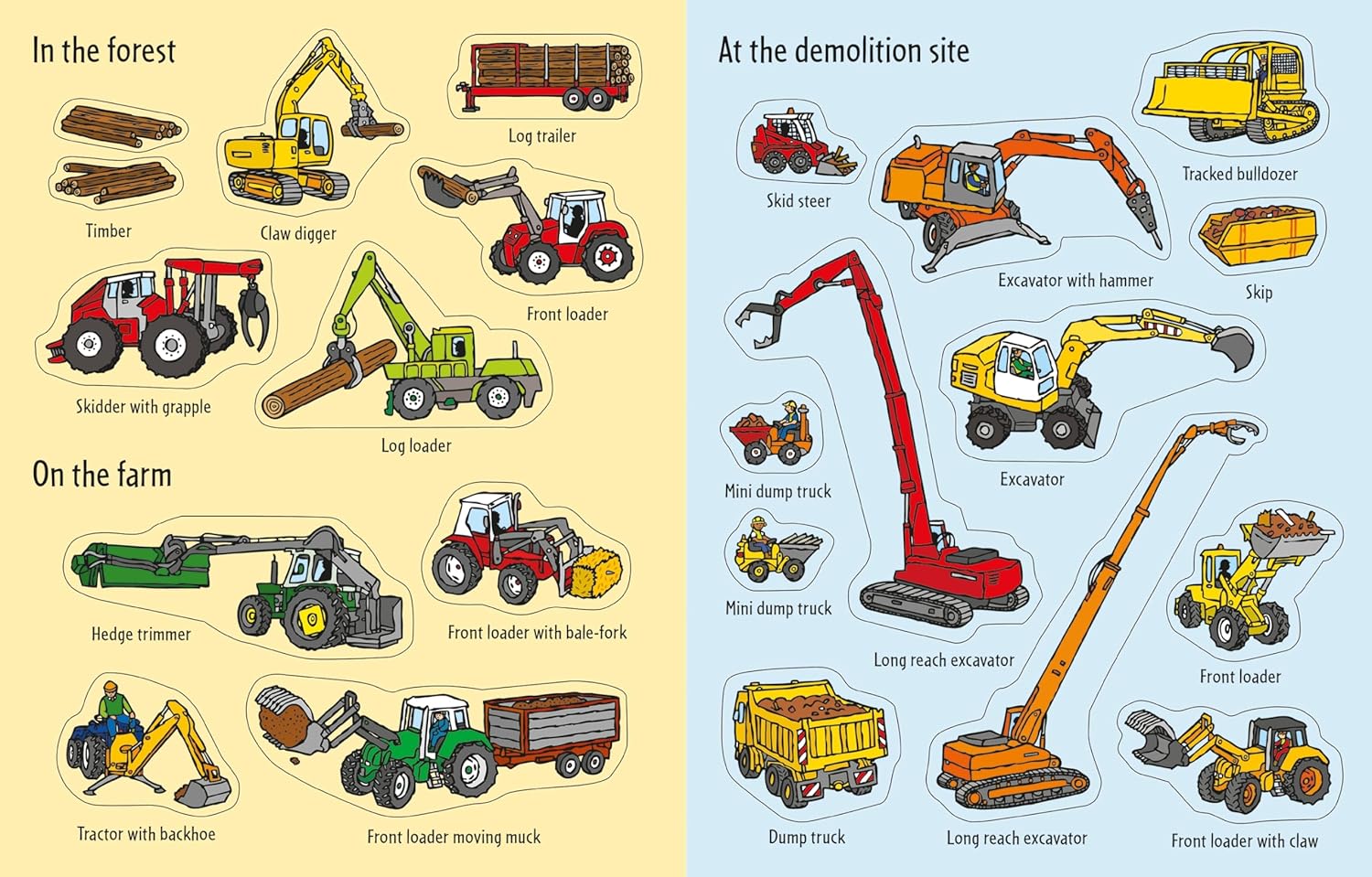 First Sticker Book Diggers by Taplin. Sam 9781805070597_2