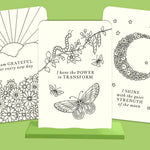 Notes From Nature: 30 Affirmation Cards To Color by Basford. Johanna 20 9781805700517_2