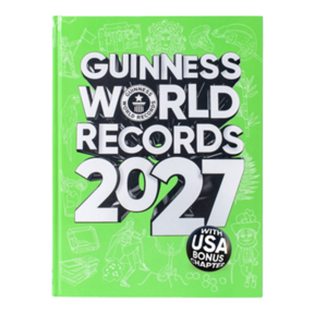 Available 08/25/26 Guiness World Records 2027 20 9781806500253