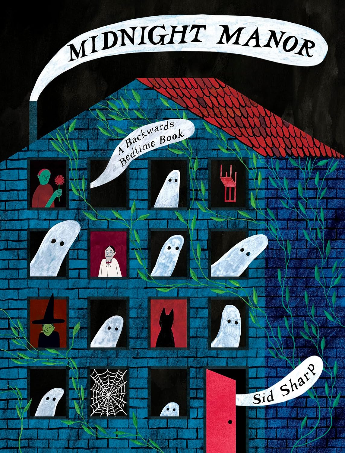Midnight Manor: A Backwards Bedtime Book by Sharp. Sid 20 9781834021195