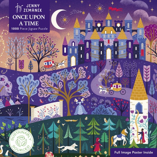 Once Upon A Time 1000-Piece Jigsaw Puzzle, Illustrated by Zemanek. Jenny 20 9781835622193