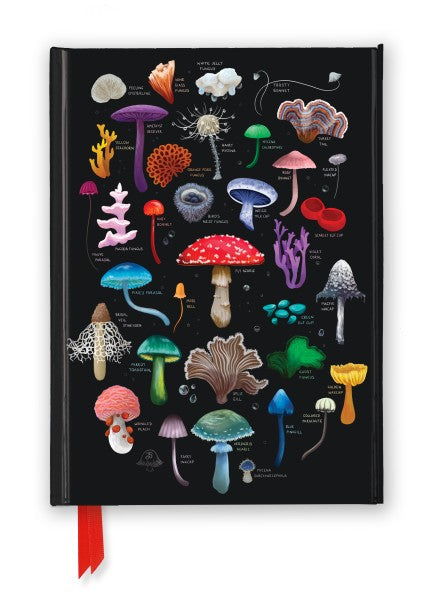 Mushrooms & Fungi Foiled Journal (8.3X5.9) - Stead. Anna 50 9781835625446