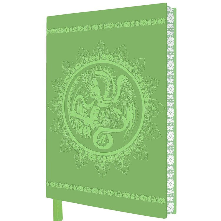 Entrance Hall Green Dragon Artisan Art Notebook Journal - Flame Tree Studio 9781835625484