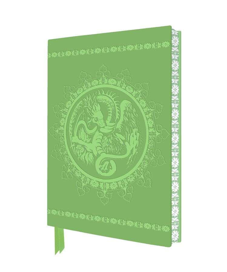 Entrance Hall Green Dragon Artisan Art Notebook Journal - Flame Tree Studio 9781835625484