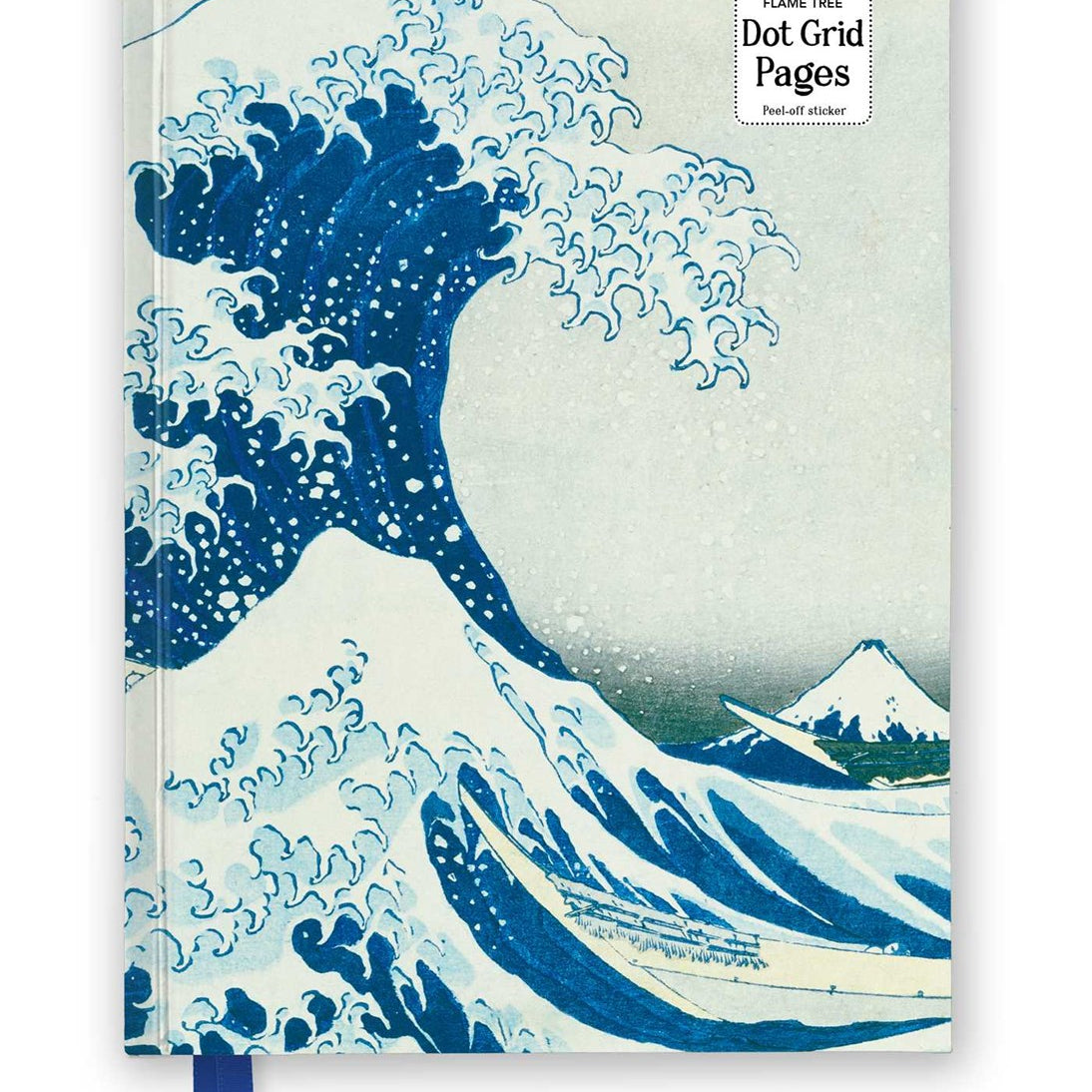 Katsushika Hokusai: The Great Wave (Foiled Dot Grid Journal) from Flame Tree Studio 50 9781835626078